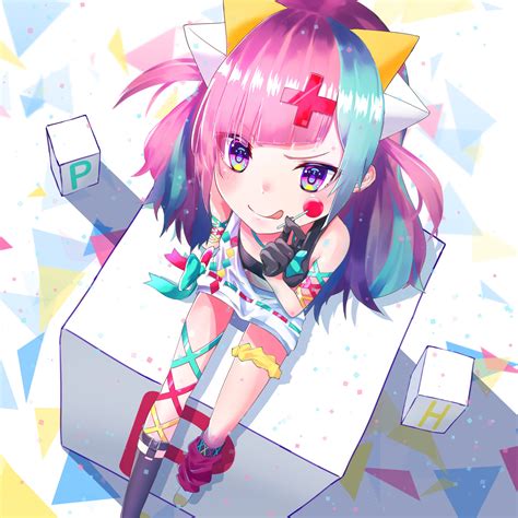 Wallpaper Anime Girls Virtual Youtuber 3000x3000 Chcristi