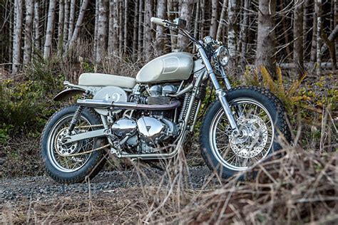 Bud ekins built this bike for cow trailing and desert racing. OREGONIAN WOOD. Red Clouds' 'Rubber Soul' Triumph ...