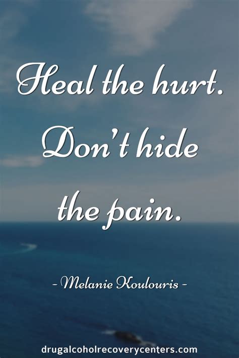 Heal The Hurt Dont Hide The Pain Follow Me