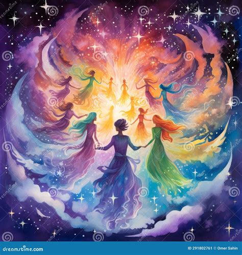 Celestial Symphony: Harmonizing Celebrations Stock Image - Image of