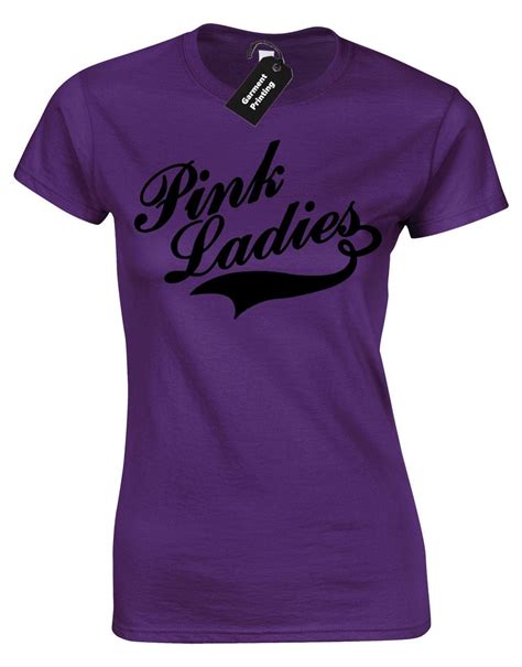 pink ladies ladies t shirt womens grease t birds fancy dress etsy