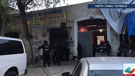 Mega operativo logra fuerte golpe a la Unión Tepito hay 36 detenidos