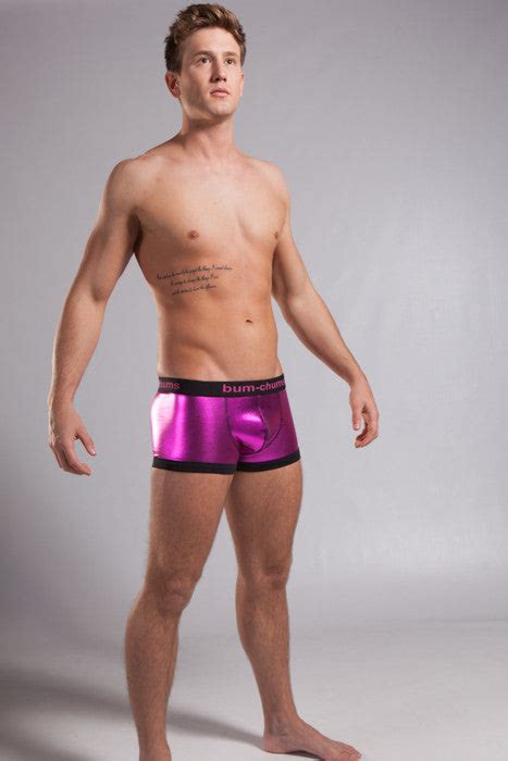 bum chums shooting star metallic pink men s underwear bum chums british brand men s