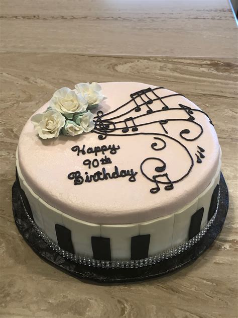 Music Themed Birthday Cake By Oklahoma City Bakery C Birds Design