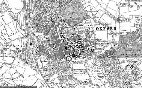 Old Maps Of Oxford Oxfordshire Francis Frith