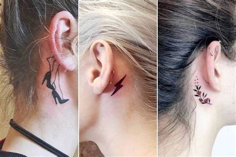 32 Behind The Ear Tattoos That Are Low Key Gorgeous