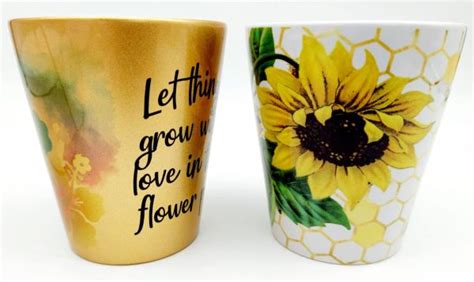 Sublimation Blanks 12oz Flower Pots Sa Sublimation Blanks