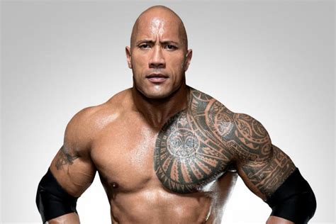 Wwe Superstar And Hollywood Actor Dwayne The Rock