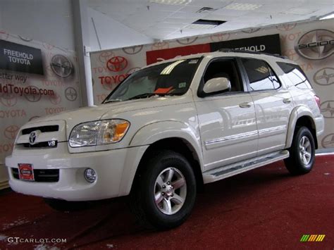 2007 Super White Toyota Sequoia Sr5 4wd 43648055 Photo 11 Gtcarlot