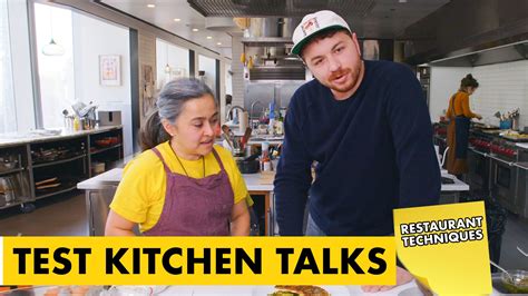 watch pro chefs share their top restaurant kitchen tips test kitchen talks bon appétit