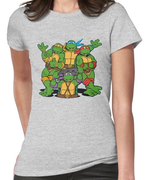 Teenage Mutant Ninja Turtles Womens T Shirt Ninja Turtles Teenage