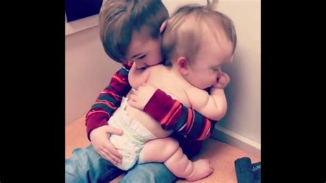 How Brother Is Taking Care Of Her Adorable Sister Youtube