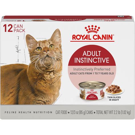 Buy Royal Canin Adult Instinctive Thin Slices In Gravy Wet Cat Food 3 Oz 12 Pack Online At