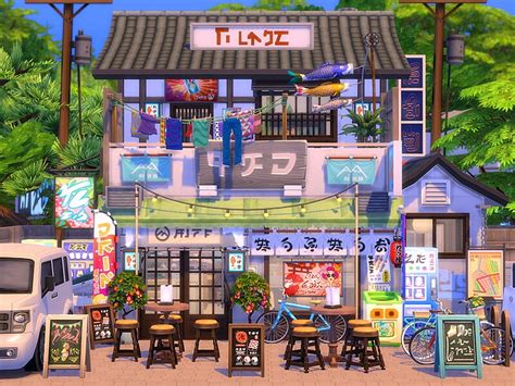 Sims 4 Japanese Restaurant By Flubs79 Micat Game