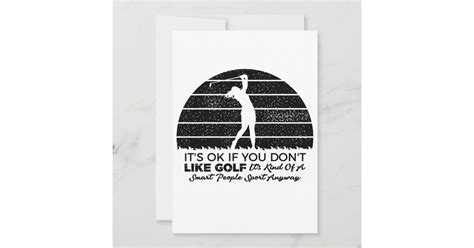 Funny Golf Sayings Golfing Quote Save The Date Zazzle