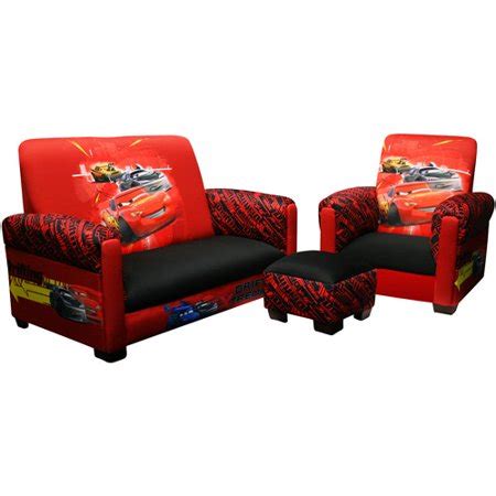 Disney cars 2 in 1 inflatable flip out mini sofa and lounger by disney. Disney - Cars Drift Toddler Sofa, Chair and Ottoman Set ...