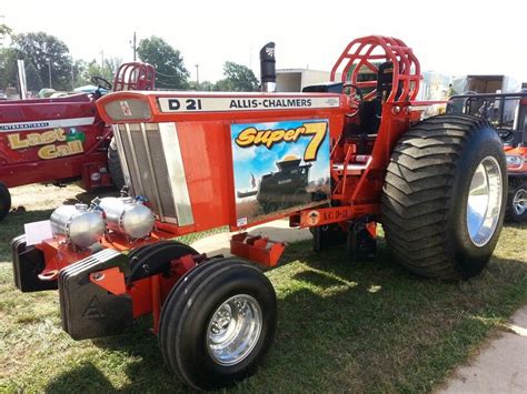 Allischalmers D 21 Super Farm Truck And Tractor Pull Tractor Pulling