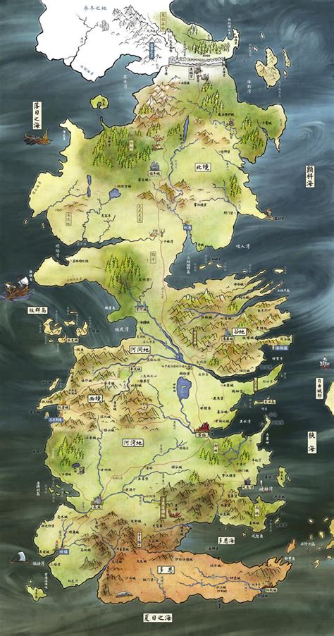 Map Of Asoiaf By Skyhigh0035 On Deviantart