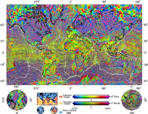 World Digital Magnetic Anomaly Map Wdmam The Thumbnail At The Bottom