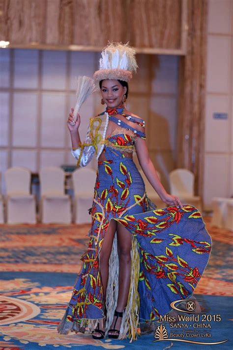 See The African Queens At Miss World 2015 In Their Traditional Dance Costumes African Dresses