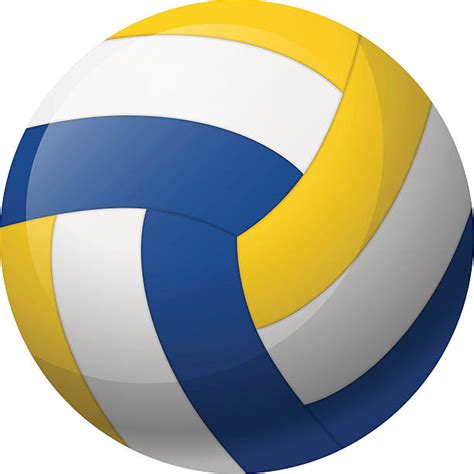 Vector Volleyball Vector Clipart Graphic Volleyball B