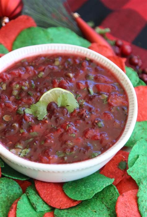 Easy Cranberry Salsa Mom Endeavors