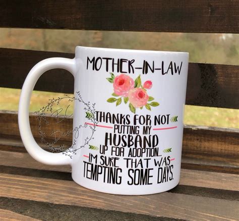 When picking out a gift for the mother of the. Mother in law coffee cup,mothers day, mothers day gift ...