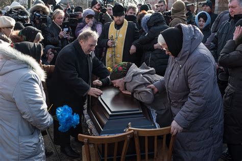 in ukraine a successful fight for justice then a murder the new york times