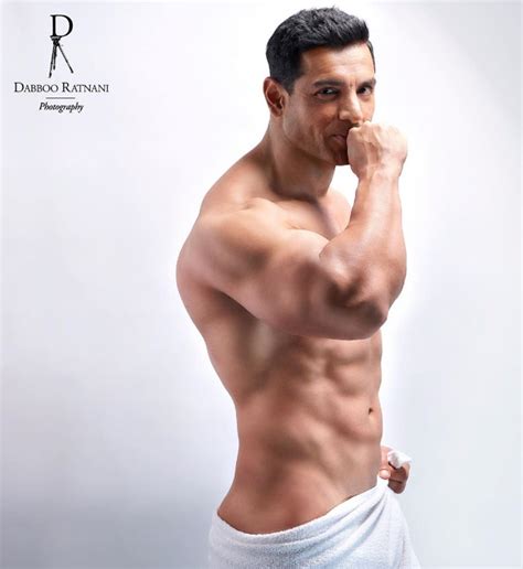 HOT John Abraham Poses Shirtless In Just A Towel For Dabboo Ratnanis