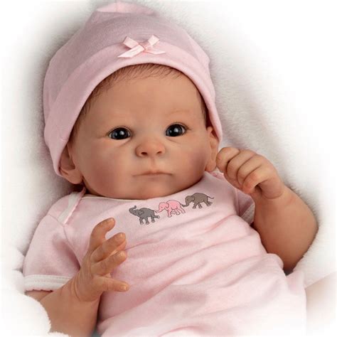 Little Peanut Lifelike Poseable So Truly Real® Baby Girl Doll In 2020
