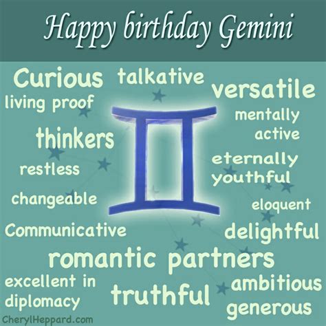 And now with the ophiucus thing that nasa did recently, cancers become gemini and all that, things get confusing. Happy Birthday Gemini - Rubys Readings