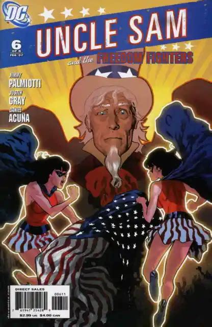 Uncle Sam And The Freedom Fighters Dc Comics February Feb Vf Picclick