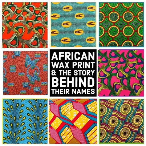 African Prints 54 African Fabrics And The Origin Of Their Names
