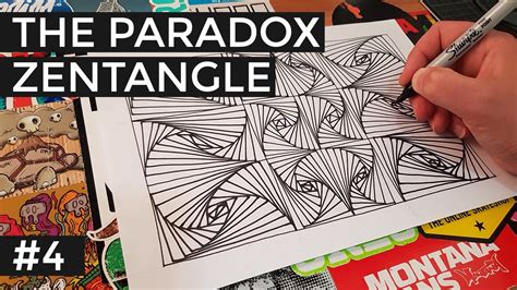 Drawing The Paradox Zentangle 4 Youtube