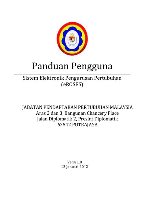 On 26th june 2019, iium student union working committee have a visit to jabatan pendaftaran pertubuhan malaysia / registrar of societies (ros) led by asst. Panduan untuk dftar pertubuhan