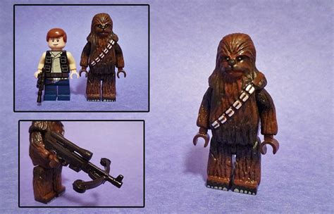 Custom Lego Star Wars Chewbacca First Off The Force Awak Flickr