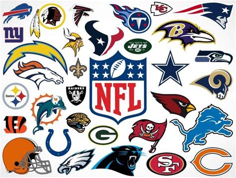 These Are The Combined Logos Of The 32 Teams That Play 16 Regular