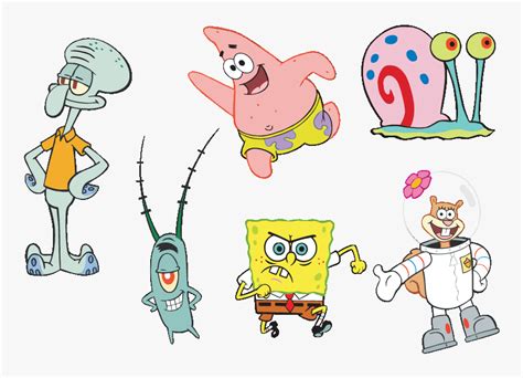 Spongebob Squarepants Spongebob And Friends Clipart Hd Png Download