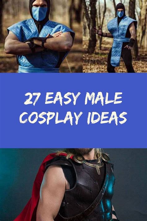 √ Easy Cosplay For Guys