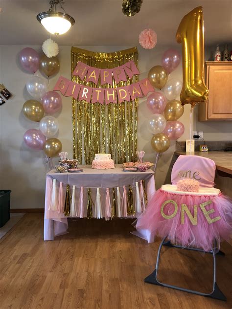 Regulae Baby Girl Birthday Party Decoration Ideas