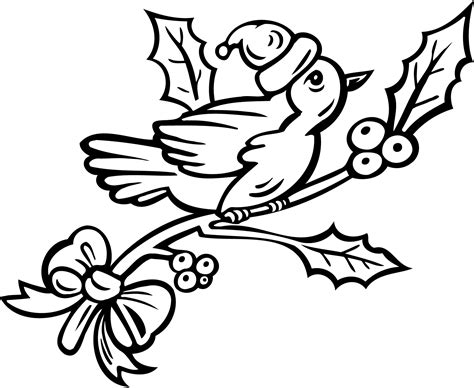 Hey there folks , our latest update coloringsheet that you couldwork with is happy robin bird coloring page, published in robincategory. Printable Robin Bird Coloring Pages With Christmas ...