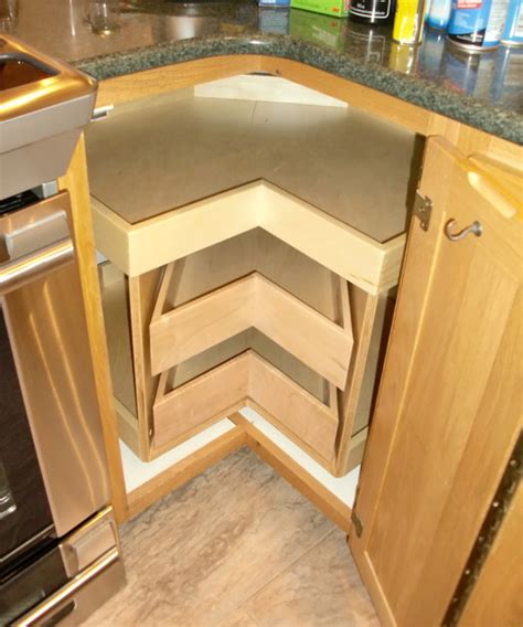 Fits 4 or 5 drawer openings & european cabinets. Corner Cabinet Solutions - Kitchen Drawer Organizers ...