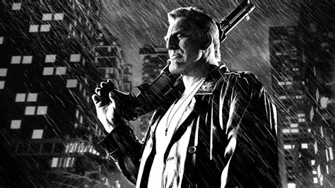 Mans Leather Jacket Grayscale Photo Mickey Rourke Sin City 2 A Dame