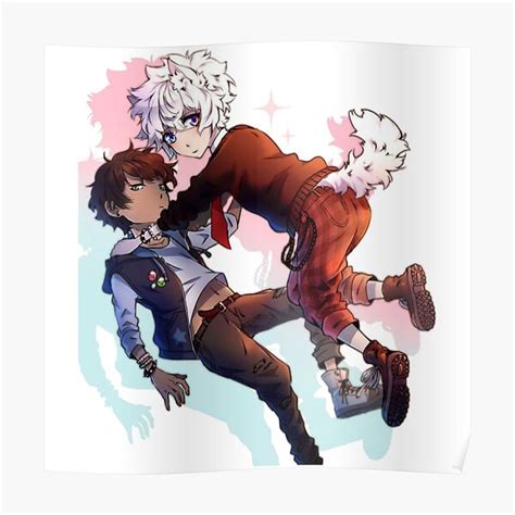 Kody X Lumine Love Webtoon Fanart Poster For Sale By ShindouArt Redbubble