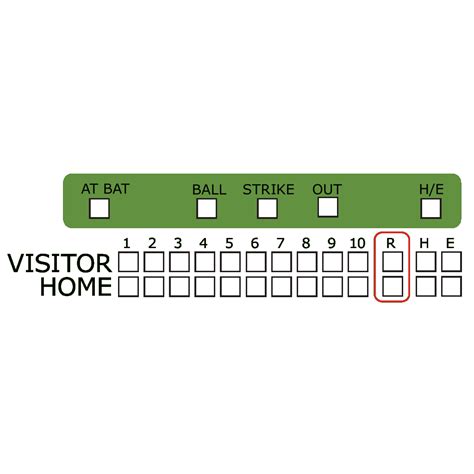 Baseball Scoreboard Png Svg Clip Art For Web Download Clip Art Png