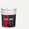 BEHR PRO 5 gal. e600 White Flat Exterior Paint PR61005 - The Home Depot