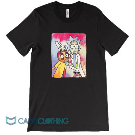 Rick And Morty Eyes Wide Open Tee Capitlclothing