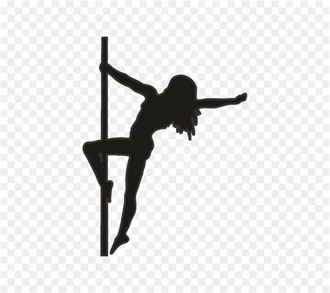 Pole Dance Silhouette Vector Graphics Silhouette Png Download 800