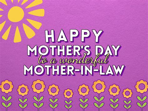 40 Ways To Say Happy Mothers Day To Your Mother In Law