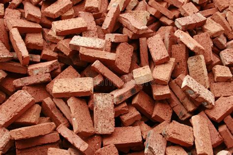 Red Bricks Stock Image Image Of Installation Blocks 22294217